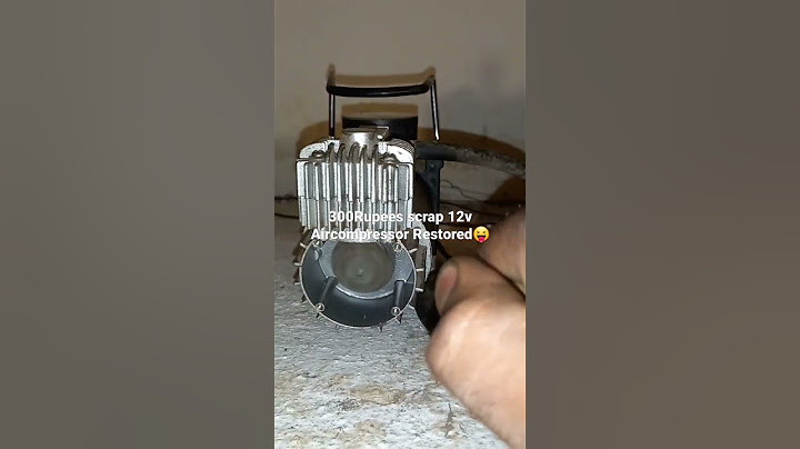 Air Compressor 12 Volt