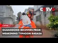 Guangdong Recovers from Weakening Typhoon Ragasa