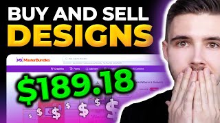 How to MAKE MONEY as a DESIGNER | Buy and Sell Designs | MasterBundles Review