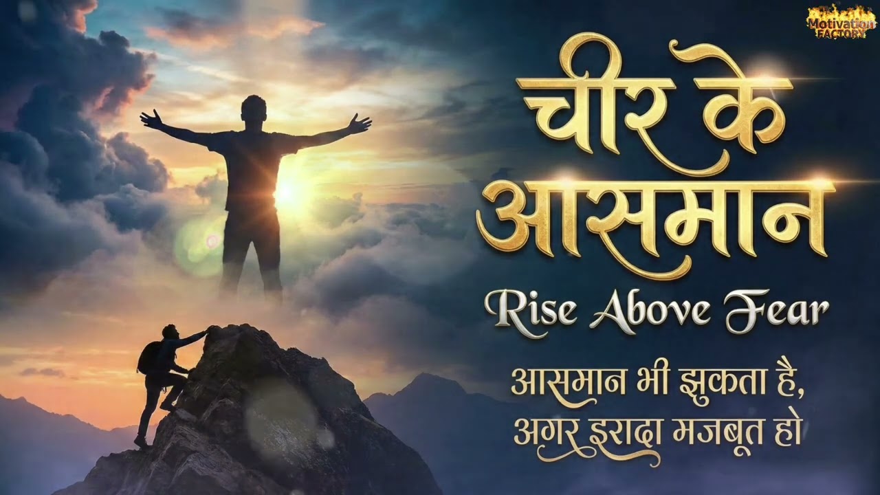 जब हौसला टूटे, ये गाना सुने | चीर के आसमान | Powerful Motivational Hindi Song | Rise Above Fear