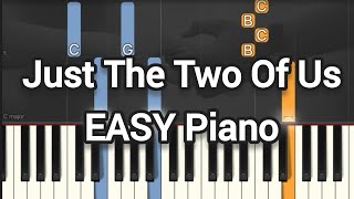 Just The Two of Us - Grover Washington Jr. feat. Bill Withers (Piano Cover, Piano Tutorial) Sheet