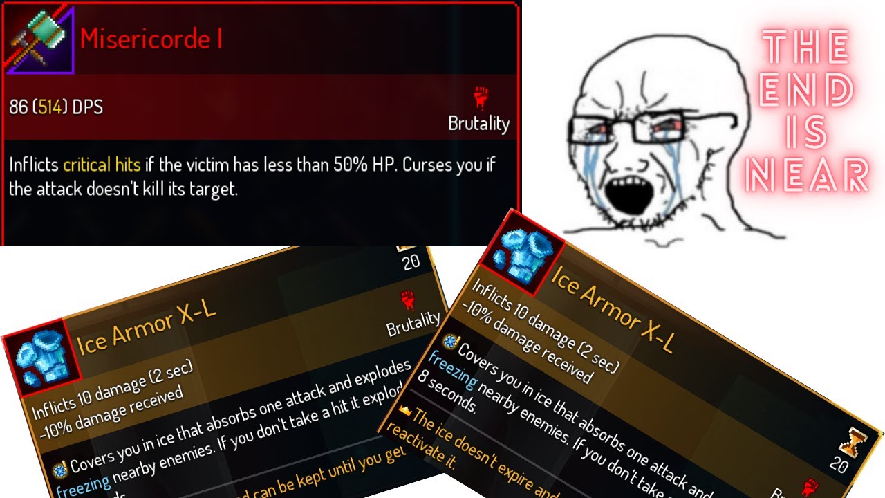 Dead Cells : The End Is Near Update | Misericorde Showcase (No Damned Aspect)