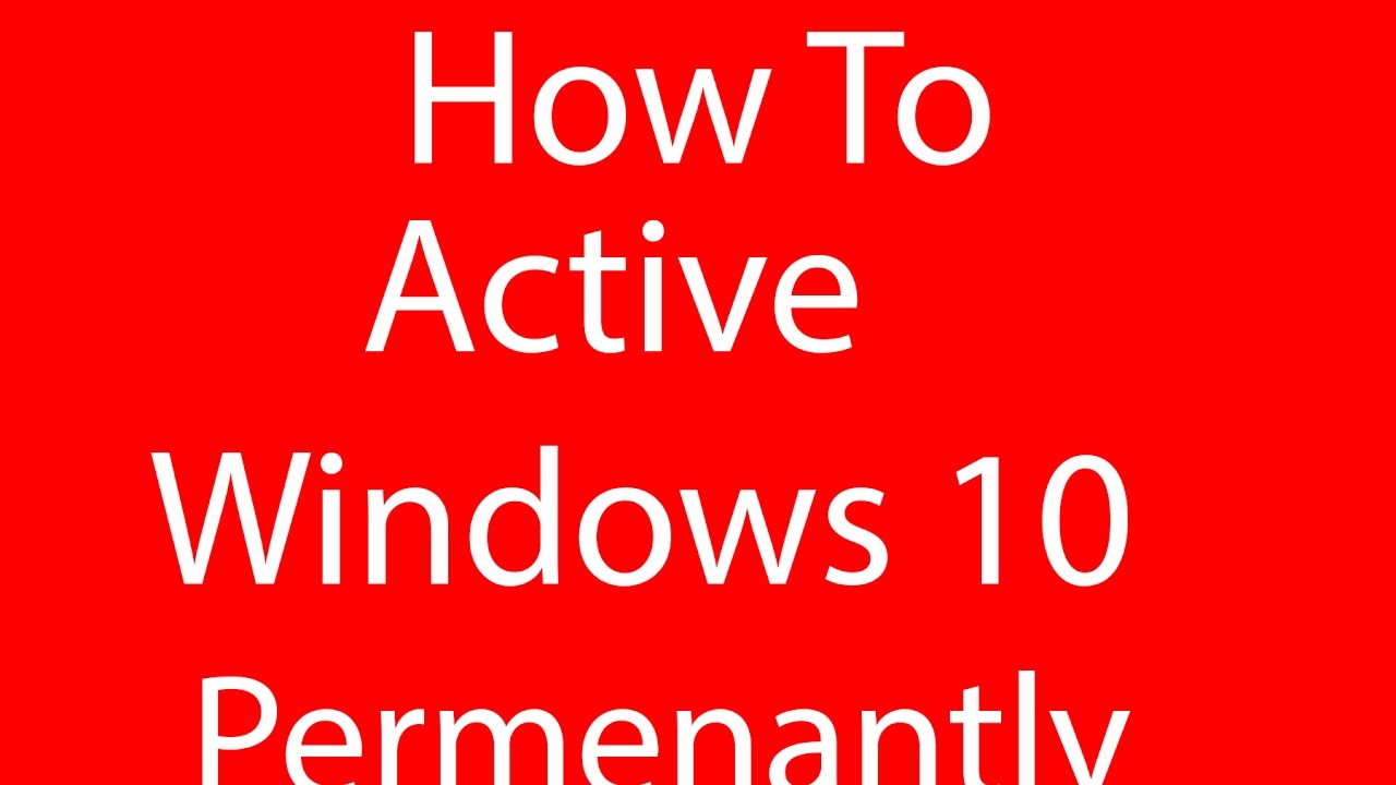 How To Active Windows 10 All Permenantly Life Time  With KMS Activator || Crack Windows