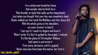 J. Cole - Bronx Zoo Freestyle (Lyrics)