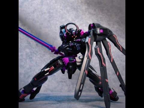 JMS HG WFM 1/144 Schwarzette Purple Witch From Mercury #4