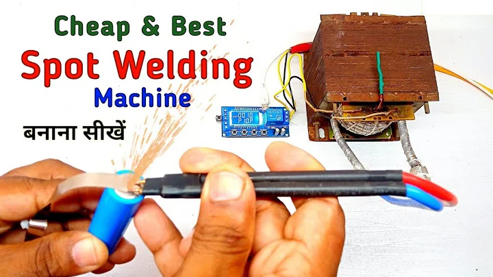 Make DIY Spot Welding Machine at Home || How to make Spot Welding Machine