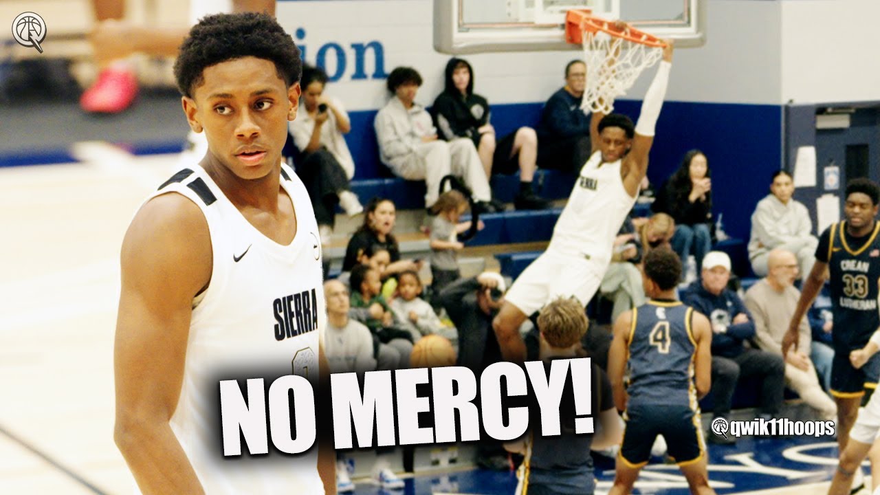 Brandon McCoy Jr. & #1 Sierra Canyon DOMINATE Crean Lutheran! 😱 Full Highlights