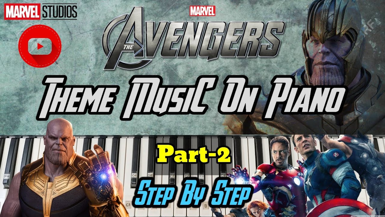 Avengers Theme Music On PianoStep By StepFrom Marvel StudiosPart2