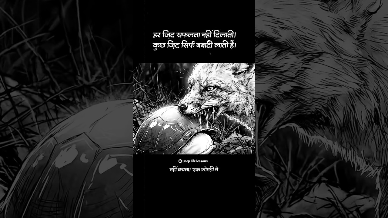 हर ज़िद सफलता नहीं दिलाती | False Persistence Psychology — Transcript
