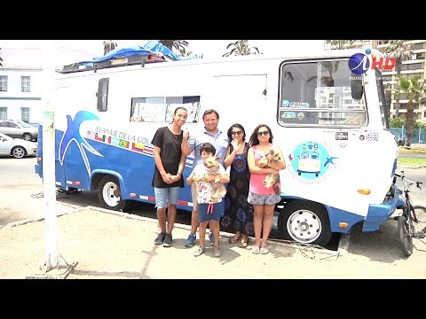 Familia viaja desde Rancagua a Alaska en casa rodante (2019.10.17) Iquique TV