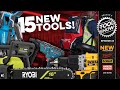 15 NEW Power Tools Announced from Milwaukee, Harbor Freight, DeWALT, BOSCH, RYOBI and more!