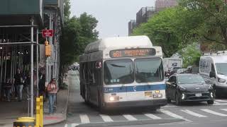 MTA NYCT: 2011 NFI C40LF #256 on the B61 to Downtown Bklyn departing 9 St/4 Av