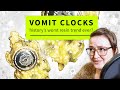 Vomit Clocks: History&#39;s Worst Resin Art Trend EVER?