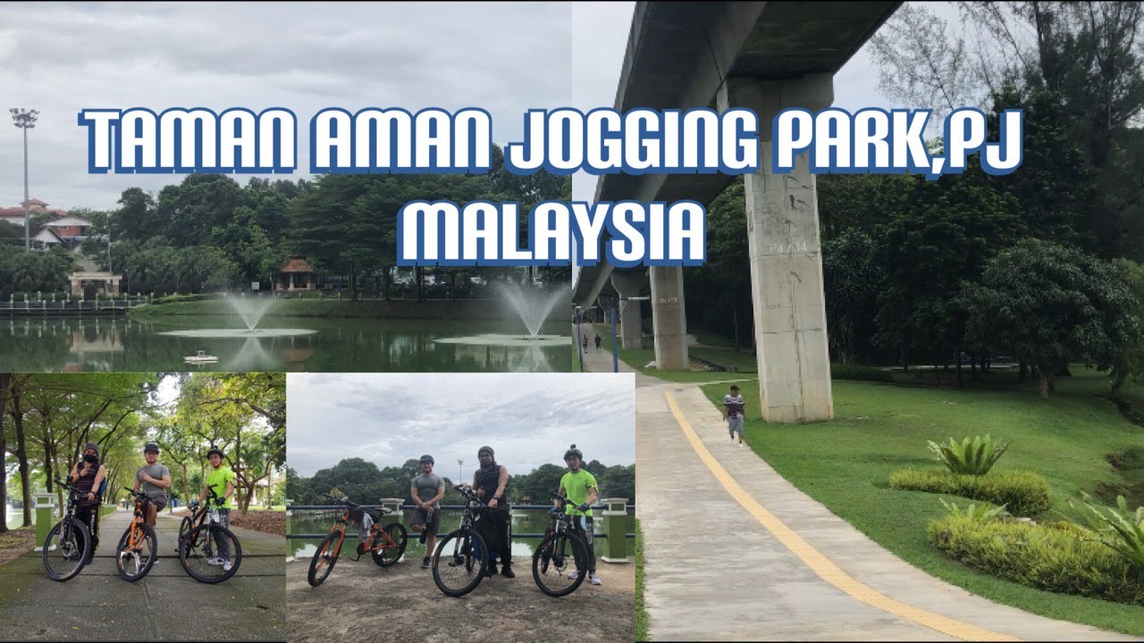 Beautiful Park With A Nice Lake Taman Aman Jogging Park Pj Malaysia Youtube