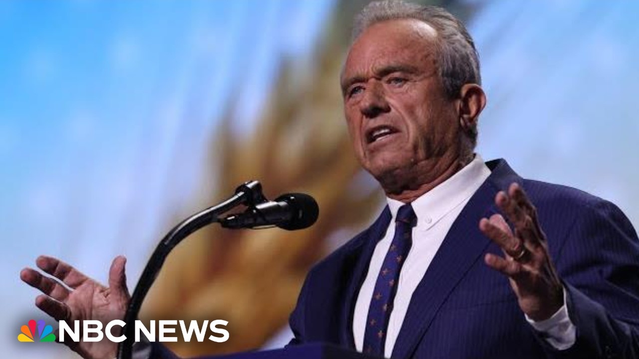 RFK Jr. speaks at  anti-vaccination conference as measles cases rise across the country