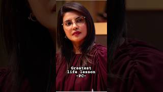 Priyanka Chopra’s Greatest Life Lesson ✅ #bollywood #trending #celebrityvideos #viralvideo #shorts