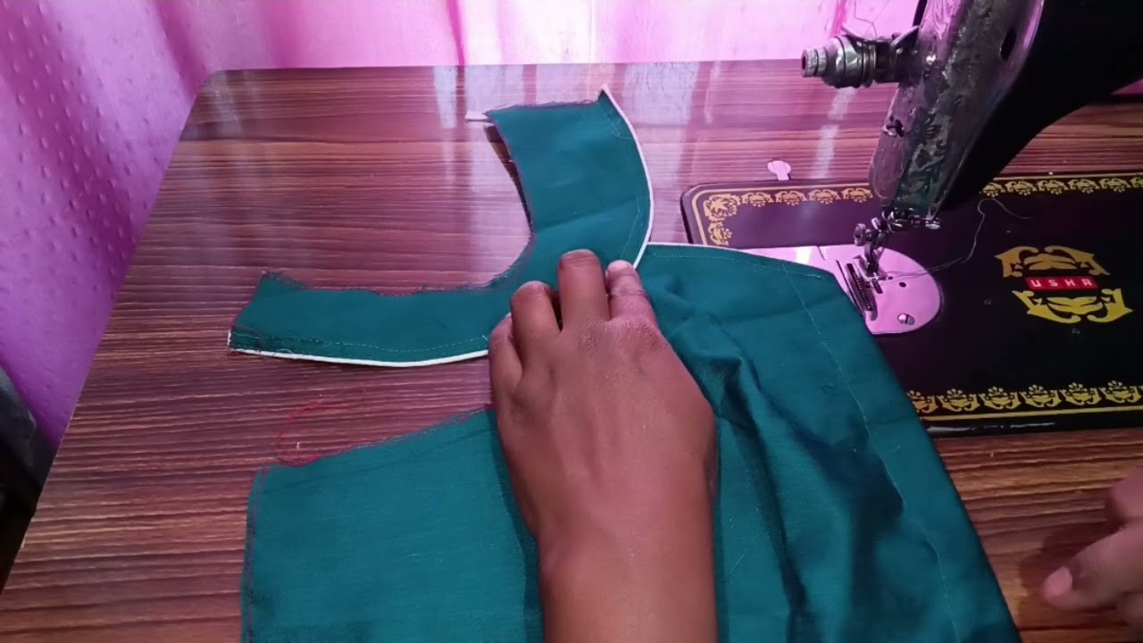 সহজ পদ্বতিৰে সম্পূৰ্ণকৈ শিকক প্ৰিঞ্চচেচ কাট ব্লাউজ চিলাবলৈ । princess cut blouse stitching 38size