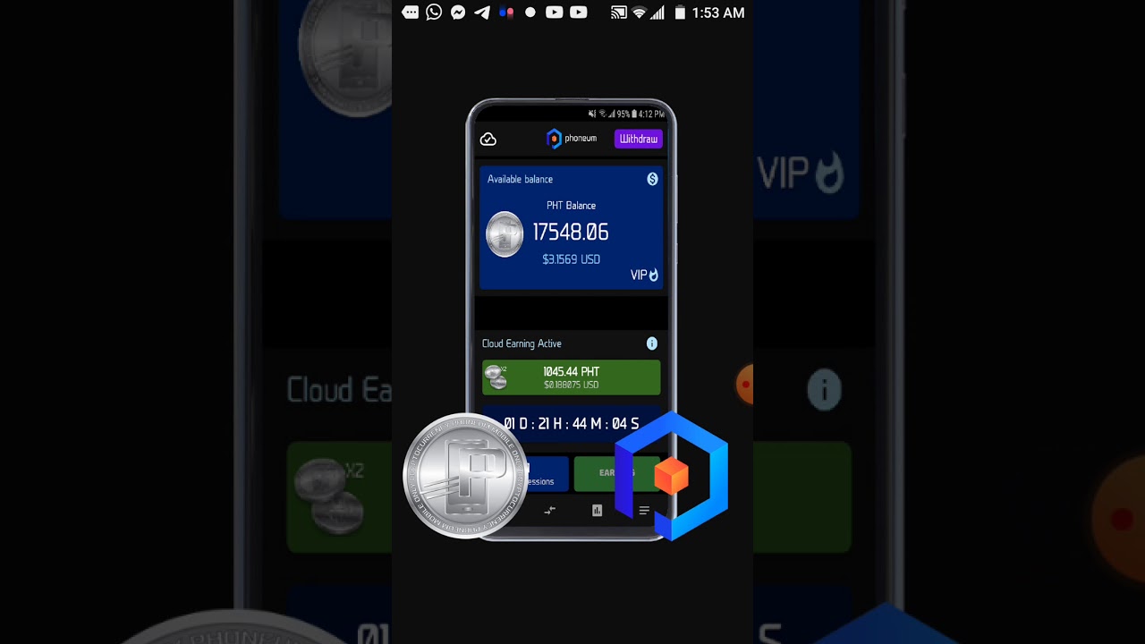 PHONEUM PHT TOKEN I Comment gagnez des tokens de Phoneum PHT