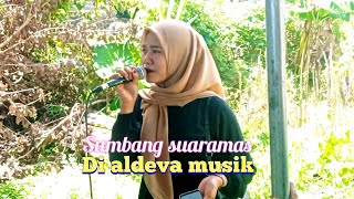 embak ini sumbangkan suara masnya di aldeva musik bikin ngeri mendengarnya  mantap