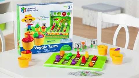 Learning Resources Veggie Farm Sorting Set