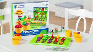 Food Sorting Game Details about   Learning Resources Veggie Farm Sorting Set Easter Basket Toy 