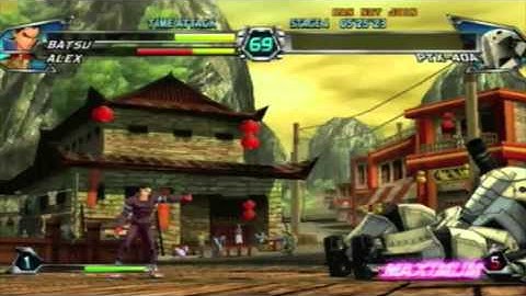 Tatsunoko vs Capcom: Time Attack (Batsu, Alex)