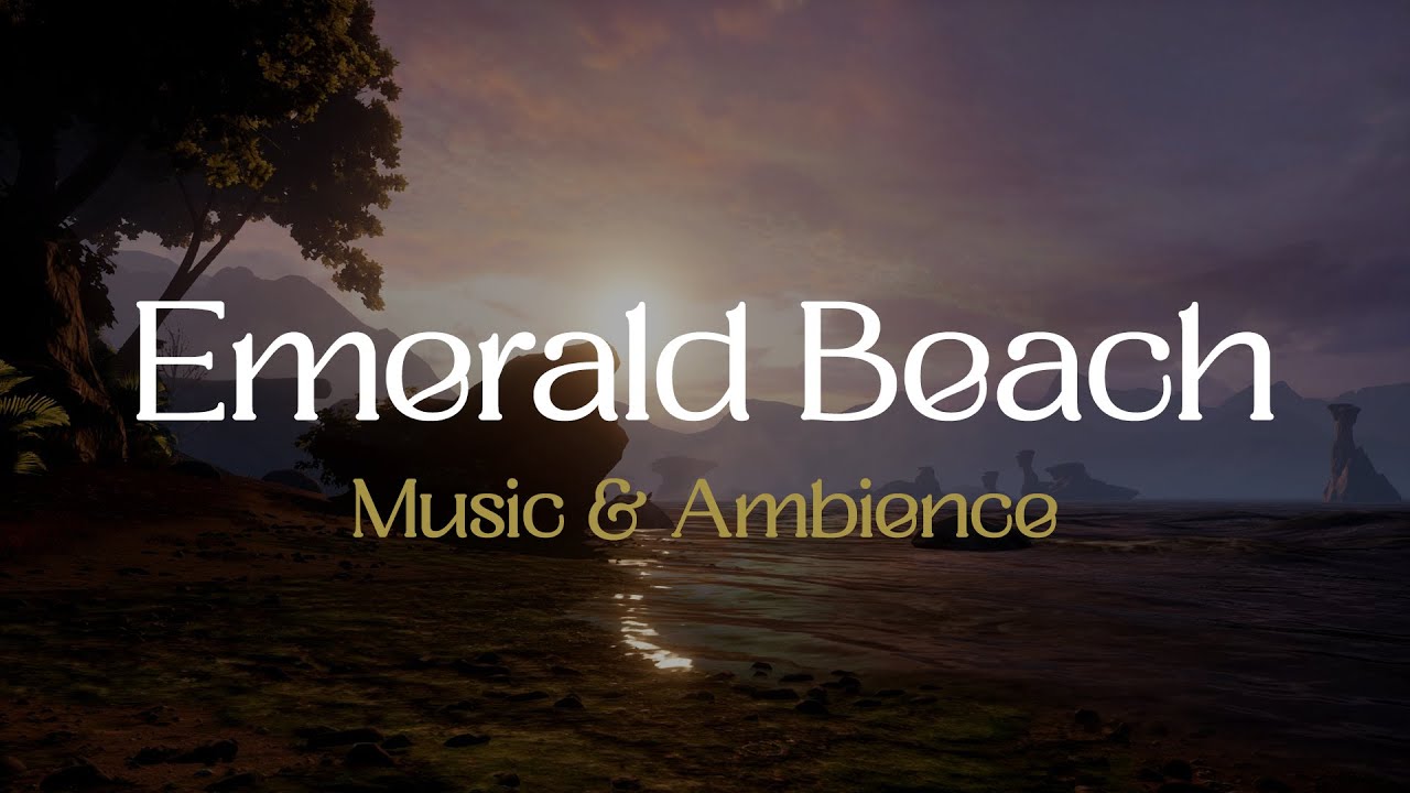Emerald Graves Beach - Music & Ambience | Dragon Age Inquisition | 3 Hours