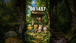 15 Minute Summer Forest Break 🌿 Tiny Plush Summer Lofi Timer