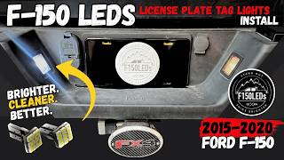 2015-2020 Ford F-150 LED License Plate Light Install | F150LEDs
