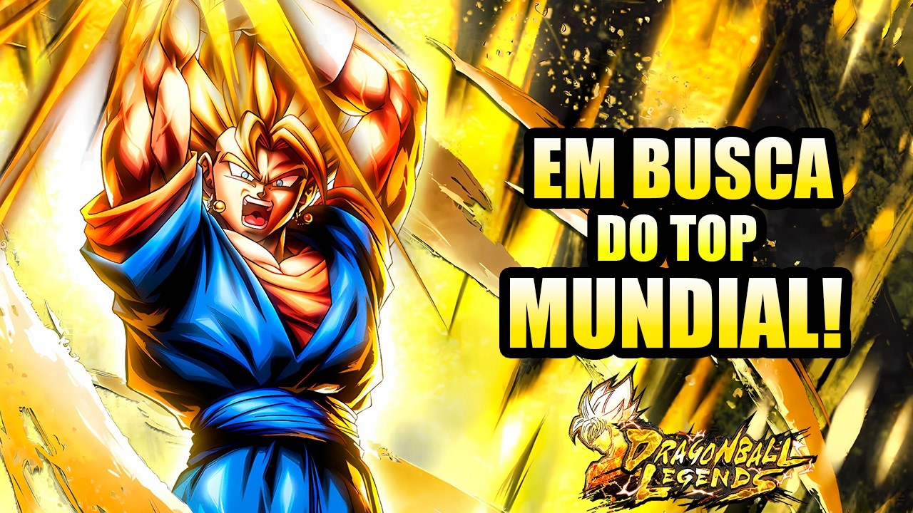 🚨TRUNKS ULTRA CHEGANDO AMANHÃ? PVPZIN NO TOP MUNDIAL (Dragon Ball Legends)🚨