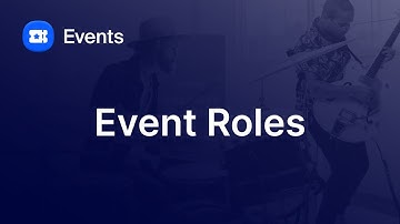 Zoom Event Roles