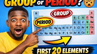  🧪 Identify groups & periods of first 20 elements | WAEC | NECO | JAMB 💥