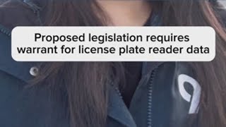 State senator plans to propose bill regulating license plate cameras