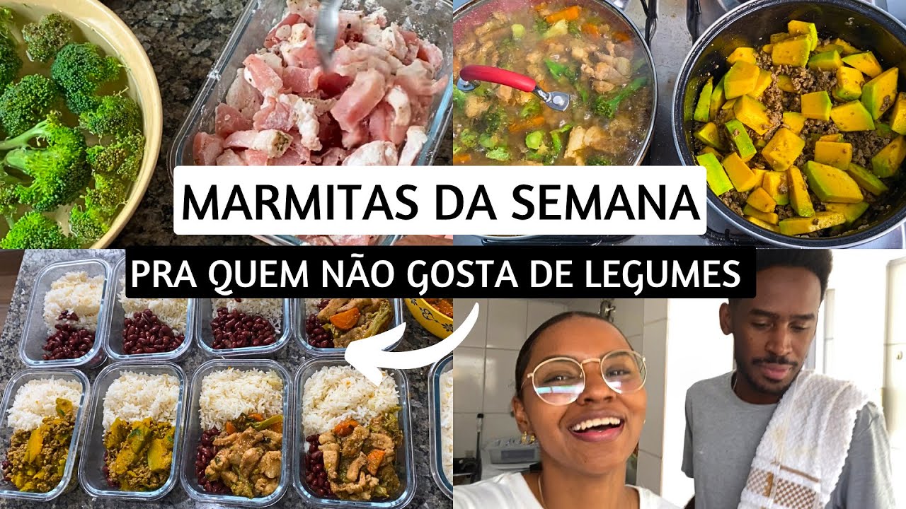 Marmitas Da Semana Saudáveis | Aprendendo a Comer legumes