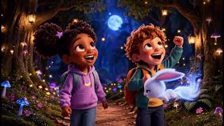 The Moonlight Adventure of Maya and Leo 🌙 | Magical Kids Song & Story