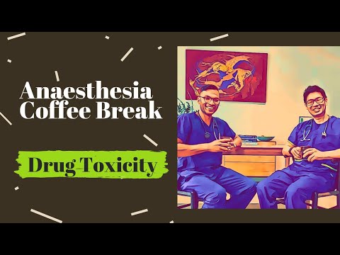 How to approach toxicity of medications in anaesthesia