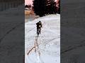 WinterWonderland ⚡️❄️💪#wheelie #electricbike surron #shorts