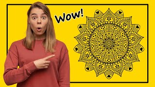 How To Draw Mandalas In Inkscape | Step By Step Guide