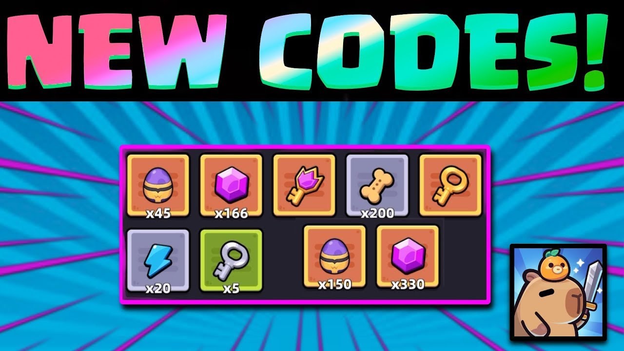 Capybara Code Capybara Go! 2nd PROMO CODE Today!!! - YouTube