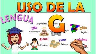 📚RULES FOR USING THE LETTER G 👉Spelling rules for using the letter "G" 📌Educational video screenshot 5