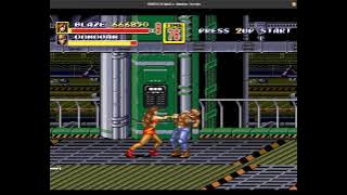 Streets of Rage 2 - hardest level 7 with Blaze in 7:22