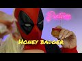 Lady Deadpool‘s sweet as sugar honey badger treatment 🍯 #ASMR #LadyDeadpool
