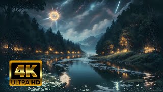 Enchanted River Valley🌊 Live Wallpaper: Moonlight Magic For PC #livewallpaper #nature #4kwallpaper screenshot 2