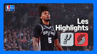 🏀 SPURS @ TRAILBLAZERS | Le résumé du Match 3⎜NBA Playoffs 2026, le 25 avril 2026