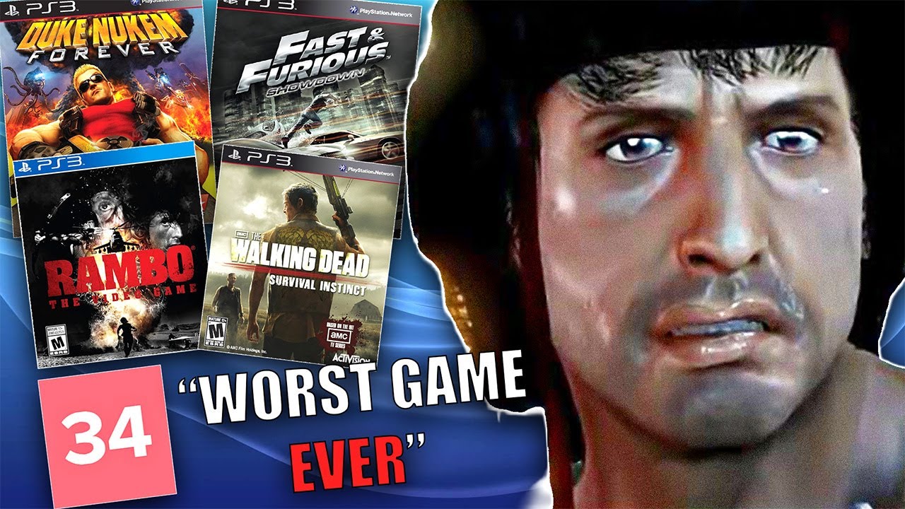 We Play The WORST Rated PS3 Games