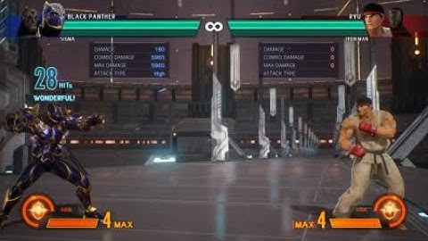 MARVEL VS. CAPCOM: INFINITE Black panther combo