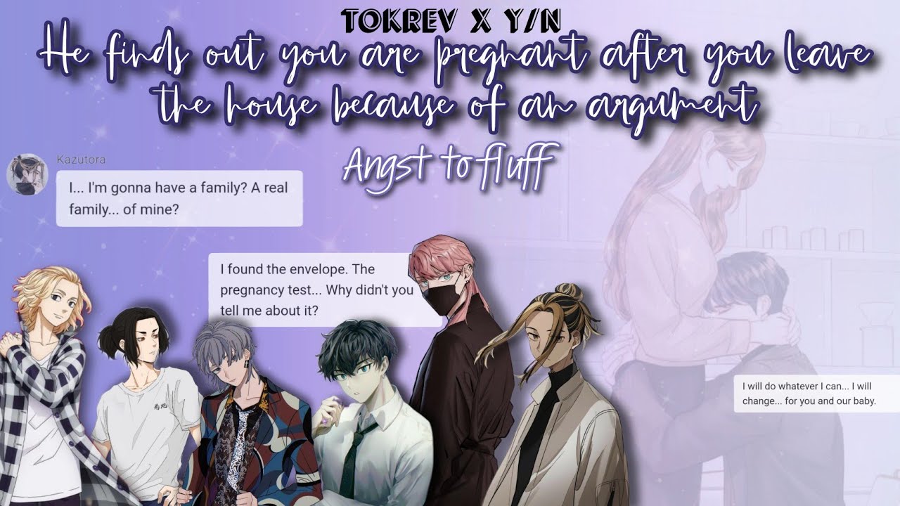 He finds out you are pregnant after you leave the house because of a fight