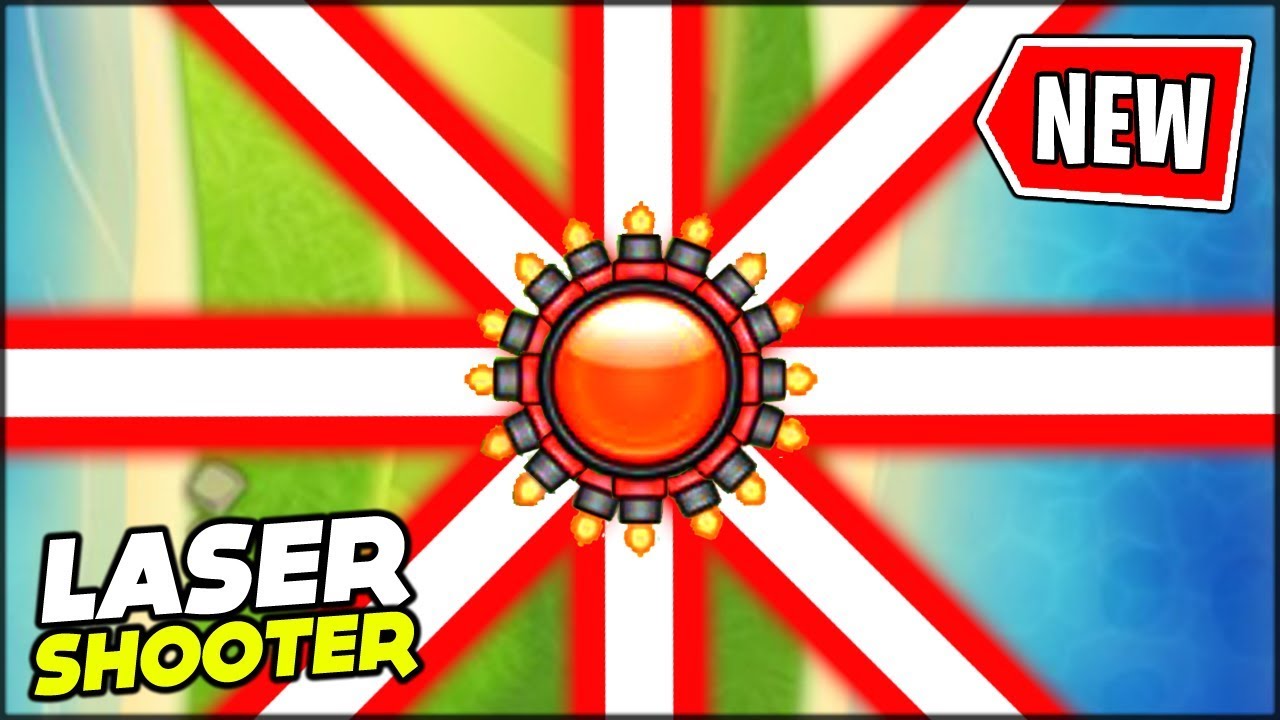 BRAND NEW "RING OF LASERS" UPGRADE FOR THE LASER MONKEY // Bloons TD