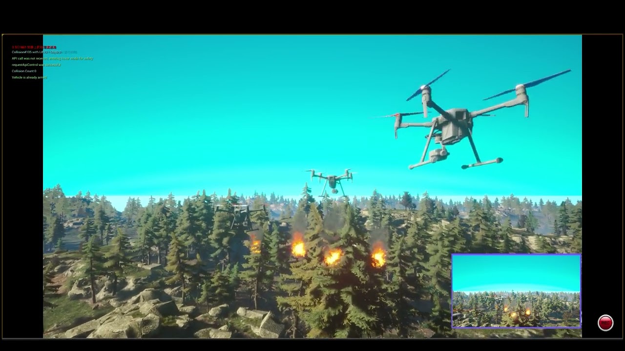 A Multimodal Large Language Models-Enabled UAV Swarm Simulation Case