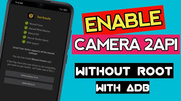 Proper Way to Enable Camera 2Api on Android For Google Camera [Hindi] Tricks World